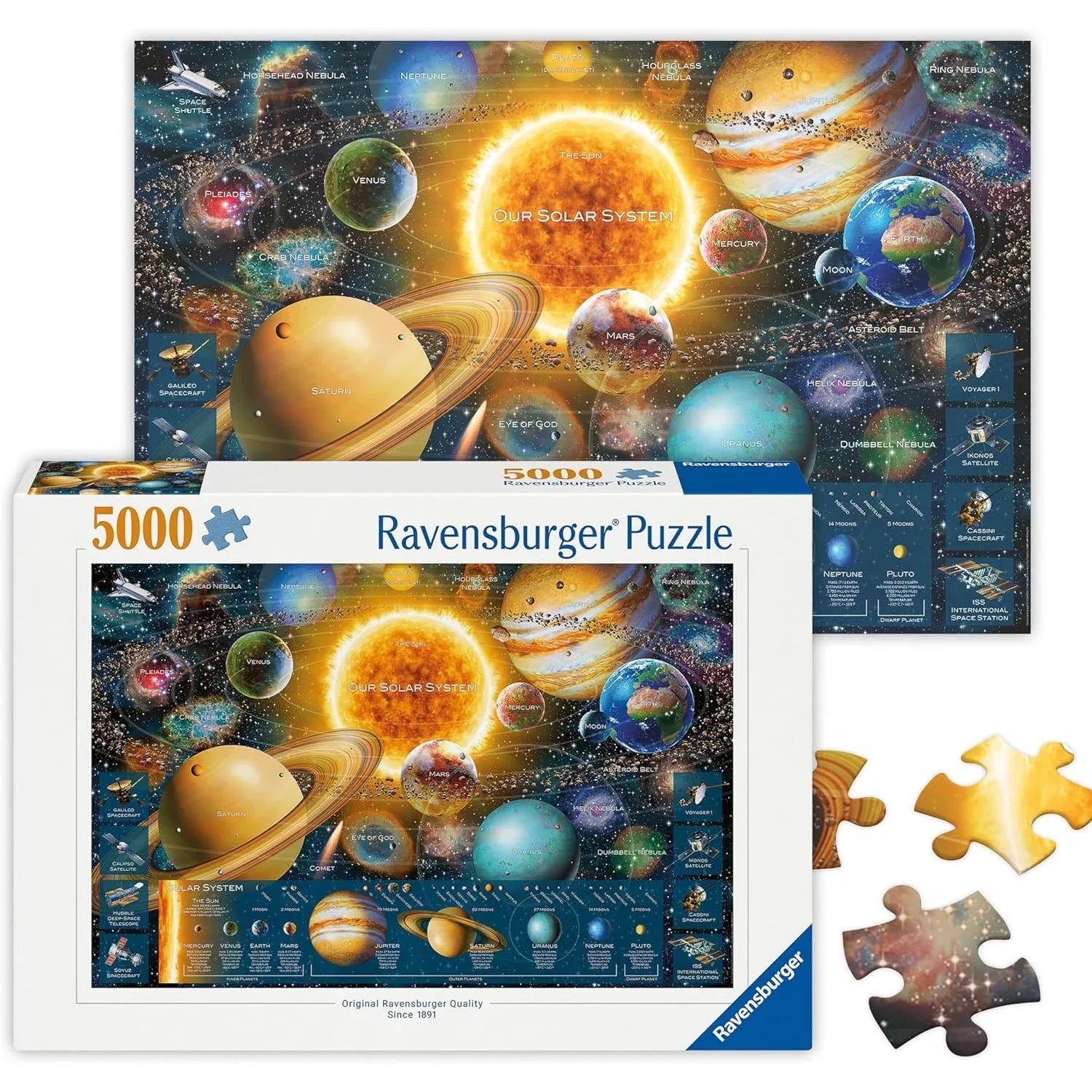 Ravensburger Space Odyssey 5000-Piece Cosmic Jigsaw Puzzle for Adults - Gomix Brands Outlet